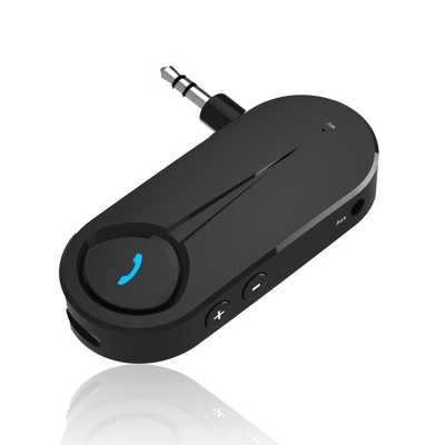 BT010 New Bluetooth Car Kit Hands Free Car 3.5mm Bluetooth Receiver Audio Adapter 5.0